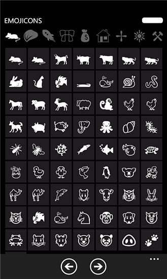 Emojicons for Windows Phone in 2012