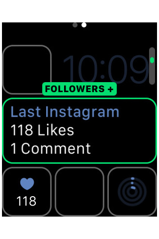 Followers + for Apple Watch in 2015