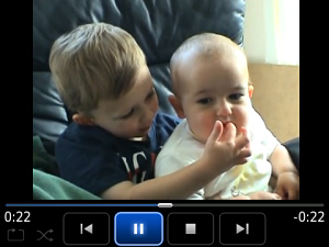 Player for YouTube for BlackBerry in 2011
