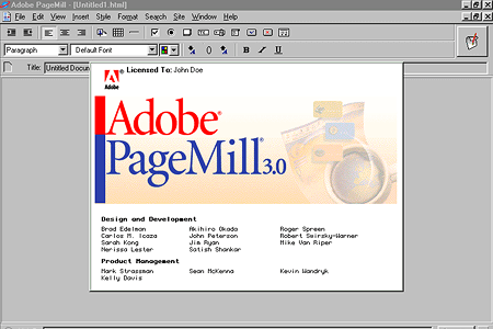 Adobe PageMill 3.0