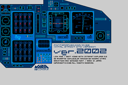 Fontgraphic website in 2003