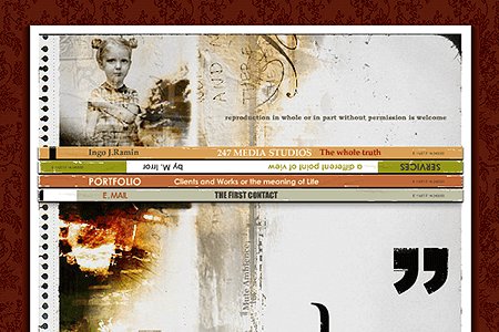 Grunge Style in Web Design