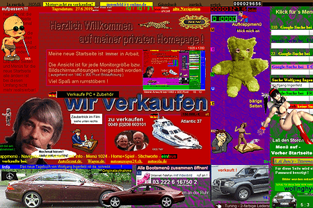 Ingenfeld website in 2006