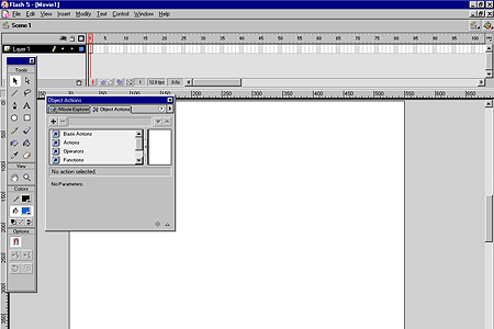 Macromedia Flash 5.0 – Object Actions