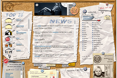visualOrgasm website in 2003